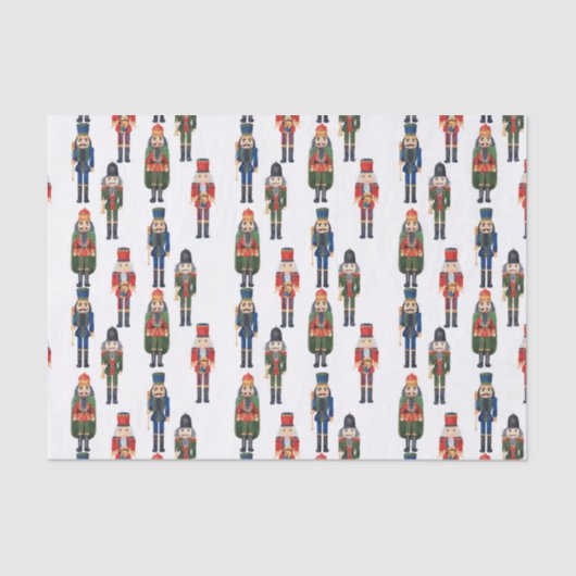 feestelijke kerstgek tissuepapier (Voorkant)