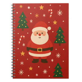 Feestelijke Kerstglans Notitieboek