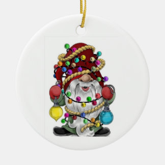 "FEESTELIJKE KERSTGNOOM" ORNAMENT EN CADEAU