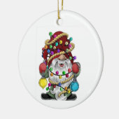 "FEESTELIJKE KERSTGNOOM" ORNAMENT EN CADEAU (Links)