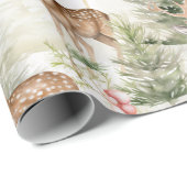 Feestelijke kerstherten cadeaupapier (Rol Hoek)