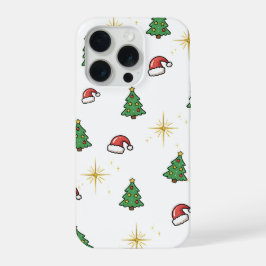 Feestelijke Kersthoes voor Telefoon iPhone 15 Pro Case