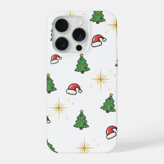 Feestelijke Kersthoes voor Telefoon iPhone 15 Pro Case