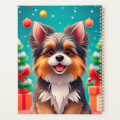 Feestelijke Kersthond Planner (Achterkant)