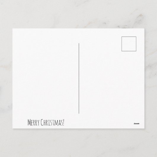 Feestelijke Kersthonden Holiday Cheer Briefkaart (Achterkant)