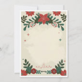 Feestelijke Kerstkaart | Elegante Kerstmis (Achterkant)