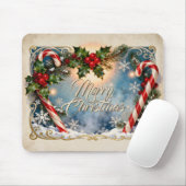 Feestelijke Kerstkaart met Glans Muismat (Met muis)