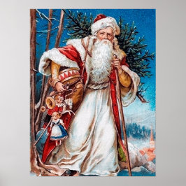 feestelijke kerstkerstfeestdag poster