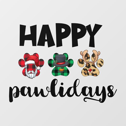 feestelijke kerstkeukenkunst raamsticker (Vel)