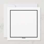 Feestelijke kerstkleurklok feestdagenkaart (Achterkant)