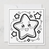 Feestelijke kerstkleurster feestdagenkaart (Voorkant)