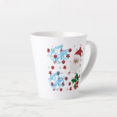 Feestelijke kerstkoffie mok met vakantievibes (Rechterhoek)