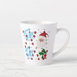 Feestelijke kerstkoffie mok met vakantievibes