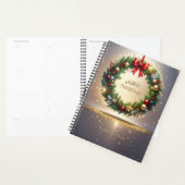Feestelijke Kerstkrans Vakantie Planner (Display)