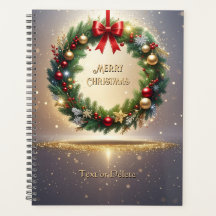 Feestelijke Kerstkrans Vakantie