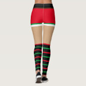 feestelijke kerstLeggings Leggings (Achterkant)