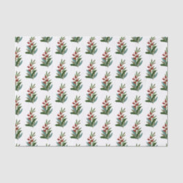 Feestelijke kerstlente patroon tissuepapier