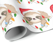 feestelijke kerstlichten en feestdagen cadeaupapier (Rol Hoek)