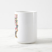 Feestelijke Kerstman Genieten Bier in Juli Koffiemok (Center)