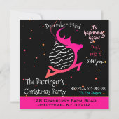 Feestelijke Kerstman Kerstfeest Kaart (Voorkant)