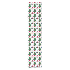 Feestelijke Kerstman Kersttafel Runner | Vakantied Korte Tafelloper