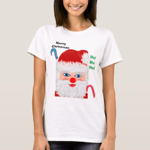 Feestelijke Kerstman Sinterklaas Ho Ho Ho Ho T-shirt