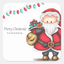 Feestelijke kerstman