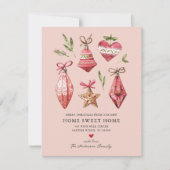 Feestelijke Kerstmis Bewegende aankondiging (Voorkant)