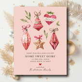 Feestelijke Kerstmis Bewegende aankondiging