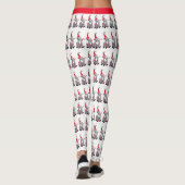 feestelijke kerstmis leggings (Achterkant)