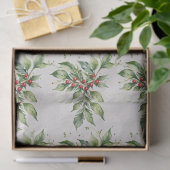 Feestelijke Kerstmis Maretak in Waterverf Tissuepapier (Geschenk)