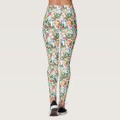 Feestelijke Kerstmis Pyjamabroek Leggings (Achterkant)