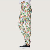Feestelijke Kerstmis Pyjamabroek Leggings (Links)