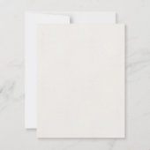 Feestelijke Kerstmis Rode Groene krans Bloemen bru Kaart (Achterkant)