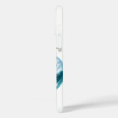 Feestelijke Kerstmis strand aanpasbare Kerstman Case-Mate iPhone Case (Achterkant / Links)