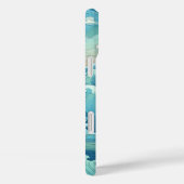 Feestelijke Kerstmis strand dolfijn Case-Mate iPhone Case (Achterkant / Rechts)
