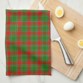 feestelijke kerstmis theedoek (Quarter Fold)
