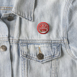 Feestelijke Kerstmis Viering Ontwerp Ronde Button 3,2 Cm