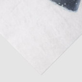 Feestelijke Kerstmuis en Sneeuwman Decoupage Tissuepapier (Detail)