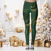 Feestelijke kerstontwerp Leggings