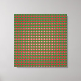 feestelijke kerstpannen canvas afdruk