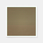 feestelijke kerstpannen servet (Voorkant)