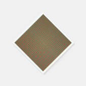 feestelijke kerstpannen servet (Hoek)