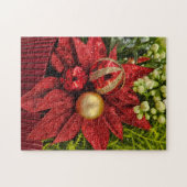 Feestelijke Kerstplanten Puzzel (Horizontaal)