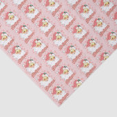 feestelijke kerstroze kerstfeestdag tissuepapier (Detail)