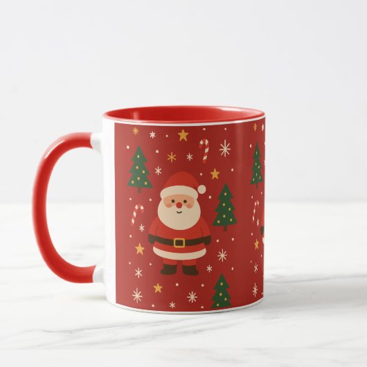 Feestelijke Kerstsfeer Mok (Links)
