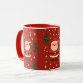 Feestelijke Kerstsfeer Mok (Voorkant links)