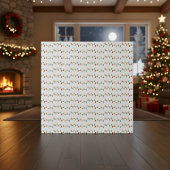 Feestelijke Kerststring Lights Wrapping Paper Cadeaupapier