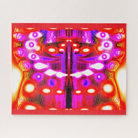 Feestelijke Kersttijd kunst Legpuzzel (Horizontaal)