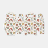 Feestelijke Kersttruien en Petten Patroon Bedankdoosjes (Uitgevouwen)